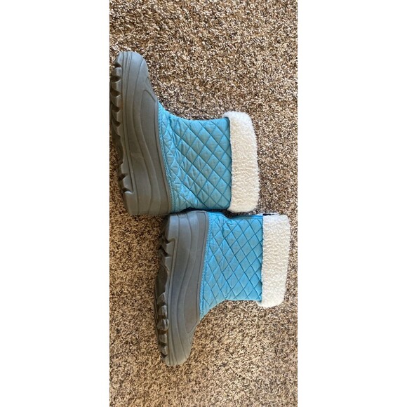 Sorel Kids Boots Blue and Gray size 5 - Picture 3 of 11